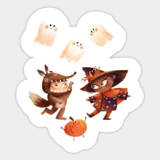 Halloween Dancing Sticker